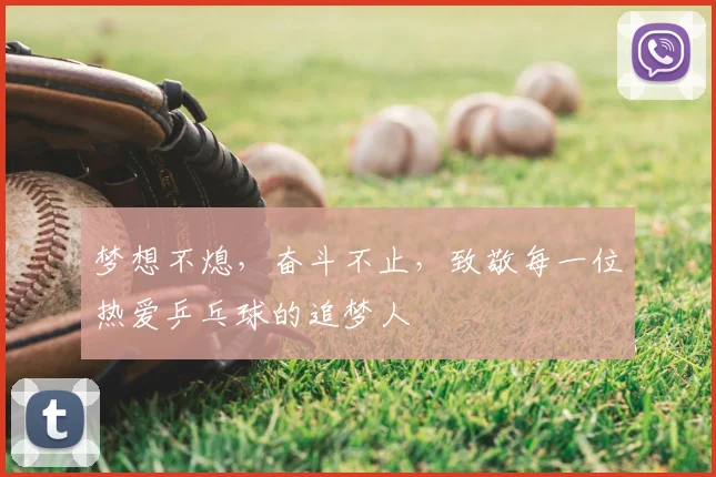 梦想不熄，奋斗不止，致敬每一位热爱乒乓球的追梦人